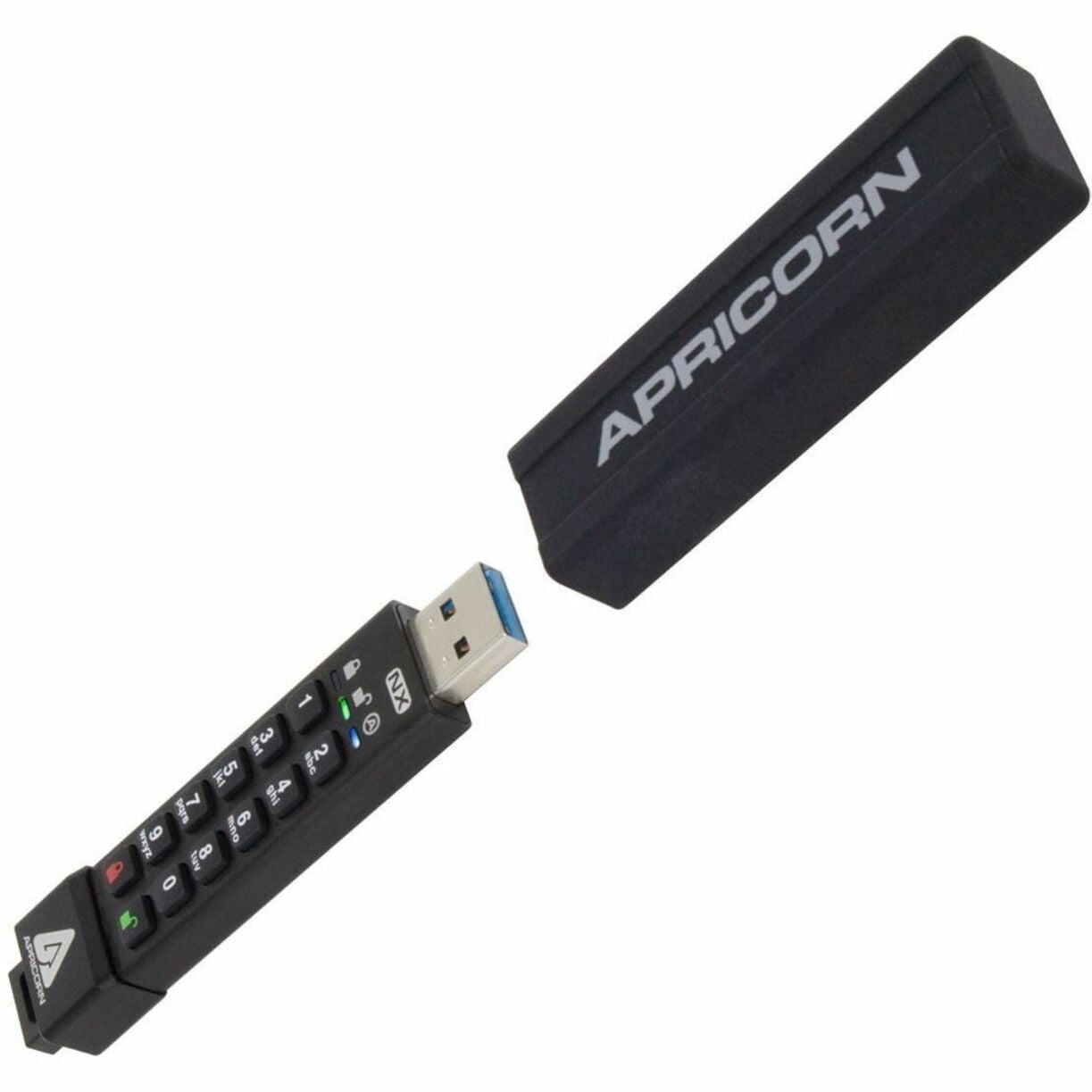 Apricorn 256GB Aegis Secure Key Encrypted USB 3.0 Flash Drive ASK3-NX-256GB