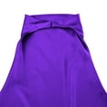 thumbnail image 7 of Yigetop Satin Halter Tops for Women, Ladies' Fashionable Casual Texture Hanging Neck Vest Top Dressy Halter Tops for Women Dark Purple S, 7 of 7