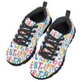 thumbnail image 3 of Uourmeti Kids Causal Shoes Size 1.5 Boys Girls School Cute Sneaker with Colorful Digit Print Athletic Running Sport Shoes Breathable Lightweight, 3 of 7