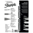 thumbnail image 4 of Sharpie Permanent Markers Variety Pack, Featuring Fine, Ultra-Fine, and Chisel-Point Markers, Black, 6 Count, 4 of 7