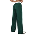 thumbnail image 4 of Women's Wide Leg Track Pants with Pockets, High Waisted Drawstring Sweatpants, Side Stripe Casual Lounge Workout Pants, 4 of 8
