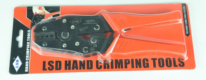 Electrical Hand Crimping Tool,for Crimping Open Barrel Terminals 27-13AWG 0.1-2.5mm² ,Durability That Lasts