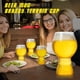 thumbnail image 2 of ¡Liquidación! Promoción de vasos de cerveza Leott, vaso de cerveza Host, enfriador de gel para congelador, vaso de pinta de plástico de doble pared para congelados., 2 of 5