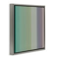 thumbnail image 4 of Stupell Industries Green & Purple Gradient Abstract Painting Gray Floater Framed Canvas Art Print Wall Art, 18 x 18, 4 of 10