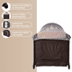 thumbnail image 3 of Cuna Corral Para Bebé Starkids Galaxis Portátil Cambiador Beige, 3 of 6
