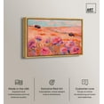 thumbnail image 2 of Wild Bison Wonder Canvas Classic Floral Art by Art Remedy, Gold Frame, 45" x 30", 2 of 7