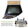 thumbnail image 4 of Matsuzay Arcade Joystick Kit Firm Gumball Light Botón de respuesta PC USB Resistente Suministros de entretenimiento Transmisión Videojuegos y accesorios, 4 of 6