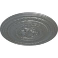 thumbnail image 3 of Ekena Millwork 26 1/4"OD x 1 1/2"P Pearl Ceiling Medallion (Fits Canopies up to 1 7/8"), Hand-Painted Platinum, 3 of 5
