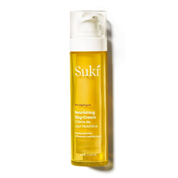 Suki Skincare Crema nutritiva de día - Con vitamina C y péptidos de colágeno reafirmantes - Crema rica y lujosa que desafía la edad para una piel súper suave e hidratada - 50 ml