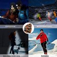 thumbnail image 5 of Gorro de montañismo con luz LED, 2 uds., gorro de punto con iluminación para correr, ciclismo y escalada, 5 of 5