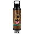 thumbnail image 2 of Scooby Doo! Official Scooby Happy 24 oz Insulated Canteen Water Bottle, Leak Resistant, Vacuum Insulated Stainless Steel with Loop Cap, 2 of 7