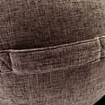 thumbnail image 3 of Versatile Yoga Ball Cover, Linen Material Exercise Ball Cover, Breathable Foldable Lightweight Cover with Good Breathability, Portable Handle for Office or Home (Brown, 65 Cm), 3 of 5