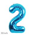 thumbnail image 2 of Set de 11 Globos Chaungfu Azul para Fiesta de 2º Cumpleaños, 2 of 6