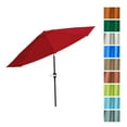 thumbnail image 5 of Pure Garden 10FT Patio Umbrella with Auto Tilt and Vented Canopy (Red), 5 of 7