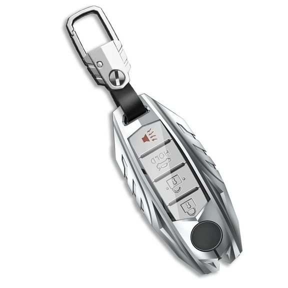 for Nissan Key Fob Cover Smart Key Case Holder Protector Compatible for Titan Pathfinder Frontier Rogue Altima Kicks Murano Armada Maxima