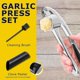 thumbnail image 3 of Garlic pressing device Garlic mash artifact E-commerce new manual garlic juice pressing household kitchen gadget (color box), 3 of 5