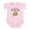Petal Pink, variant on CafePress - I Get My Muscles From My Godfather Body Suit - Baby Light Bodysuit, Size Newborn - 24 Months