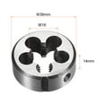 thumbnail image 2 of Uxcell M16 x 2.0 Metric Left Hand Alloy Steel Machine Thread Round Threading Dies, 2 of 3