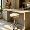 thumbnail image 5 of Stool Cover 12 Inch round Bar Seat Covers with Elastic Bands Sturdy Imitation Silkly Fabric for Home Bar Kitchen Dining Room, 5 of 6