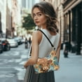 thumbnail image 2 of Kuiaobaty Highland Cow Print Shoulder Purse for Women Mandala Flower Print Leather Underarm Sling Bag with Zipper Closure Roomy Sturdy Hobo Purse Tote for Travel, 2 of 7