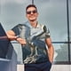 thumbnail image 4 of Fotbe Mountain White Dragon Camiseta Polo de Golf para Hombre con Estampado – Camisa Deportiva Transpirable con Cuello Abotonado-Small, 4 of 6