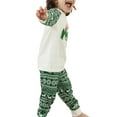 thumbnail image 4 of Faithtur Parent-Child Xmas Nightclothes Round Neck Tops Trousers / Romper, 4 of 6
