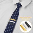 thumbnail image 1 of VONKY Stainless Steel Tie Clip Set Accessory For Any Outfit Easy To Sturdy And Durable Skinny Tie Clip, 1 of 6