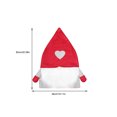 thumbnail image 2 of Inteprter Funda navideña para silla, funda para asiento de de comedor de Festival, accesorio de diseño de escena, fundas traseras para sillas con Kits de decoración para fiestas Tipo 1 Inteprter HA070438-01, 2 of 6