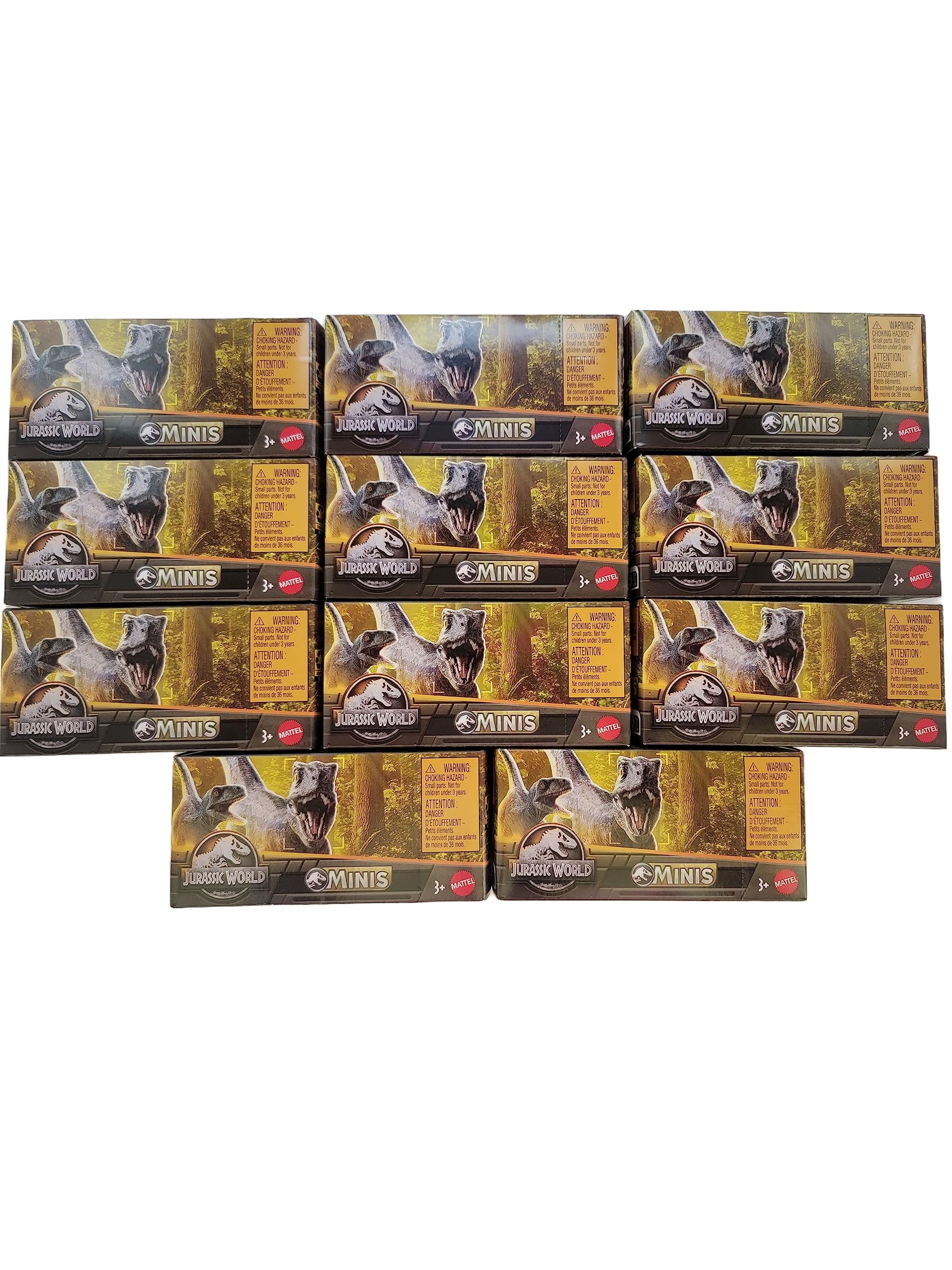 Jurassic World Minis Dinosaurs GWP38-956D Release Complete Set of 11 Dino Surprise Packs