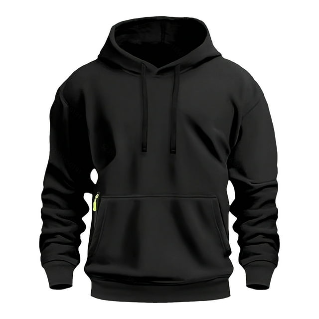 Chbgutlmr Sweatshirt for Men Drawstring Loose Workout Long Sleeve Hoodies Fall Winter Casual Pullover Tops