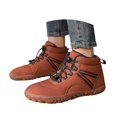thumbnail image 3 of Men's Ankle Boots Winter Ankle Boots Fashion Lined On Warm Comfortable Elastic Lace Up Design for Outdoor Walking Hiking Casual Daily Wear, 3 of 9