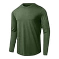 thumbnail image 5 of Tisuna Fall T-Shirts For Mens Breathable Crew Neck Tops Men Solid T Shirts For Work Office Size Xl, 5 of 5