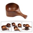 thumbnail image 4 of EeaseCA 1Pc Vintage Wooden Rice Spoon Multifunction Tablespoon Water Soup Scoop, 4 of 9