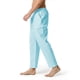 thumbnail image 5 of Pantalones largos de lino y algodón para hombre con cintura elástica y cordón ajustable. Pantalones casuales de uso diario. Pantalones rectos. Pantalones deportivos. Pantalones de lino para hombre., 5 of 6