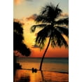 thumbnail image 2 of Jenny Rainbow Fine Art 14x18 Black Ornate Wood Framed with Double Matting Museum Art Print Titled - Maldives Dream Comes True 1, 2 of 4