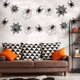 Basic Artificial Christmas PVC Wreath Holiday Decor Halloween Spider ...