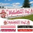 thumbnail image 7 of Dienrx Valentine's Day Yard Banner for Outdoor Indoor Party Decoration, Washable Festive Background Cloth for Wall Garage Door Decor, 7 of 7
