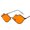 Orange, variant on Womens Novelty Sunglasses Red Lips Design Fashion Eyewear with AC Lens Trendy Fun Sunglasses For Parties Or Everyday