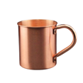 thumbnail image 1 of Copper Mug Copper Cup for Cocktails Moscow Mule Coffee Straight Body Design Rolled Rim for Safe Drinking Barware for Home or Restaurant Use, 1 of 4