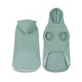 thumbnail image 2 of YYDENG Soft Polyester Dog Hooded Sweater, Warm Leg‑Less Pullover Knit Coat, Cold‑Weather Outfit Indoor Outdoor Cold‑Weather Apparel for Medium and Large Size Dogs, 2 of 8
