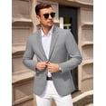 thumbnail image 3 of COOFANDY Mens Lightweight Dress Blazer Modern Regular Fitted Daily Sport Coats, 3 of 4