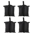 thumbnail image 1 of Weight Sand Bag Gazebo For Outdoor Black Multi-Functional Oxford Cloth 4Pack  Sandbag, 1 of 12