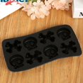 thumbnail image 2 of BJYX Creative Skull Ice Mold 8 Grids Food Grade TPR Ice Cube Tray Mould, 2 of 5