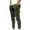 Army Green Mens Cargo Pants, variant on Mens Chinos Pants Slim Fit Jogger Pants Casual Solid Color Cargo Zipper Pockets Elastic Waist Full Length Pants