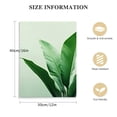 thumbnail image 2 of ONETECH Green Decor Plant Wall Art - Botanical Poster Minimalist Watercolor Tropical Painting Banana Palm Leaves Art Monstera Print Leaf Canvas Pictures Home Bathroom Living Room Modern Artwork, 2 of 5