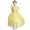 Only Dress, variant on Girls' Princess Yellow Costumes Princess Dress up Halloween Costume for Child 3/4