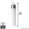 thumbnail image 2 of Sylvania 8w T5 F8T5/WW Warm White 12 inch 3000k Fluorescent Tube Light, 2 of 2