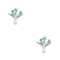 thumbnail image 1 of Billuyoard Night Light Flower Sensor Wall Lamp Bedroom Decor Kids Control Socket 0.5W Glow LED Home Bedside 220V Tipo 4 Púrpura 2piezas Billuyoard CBP008144, 1 of 6