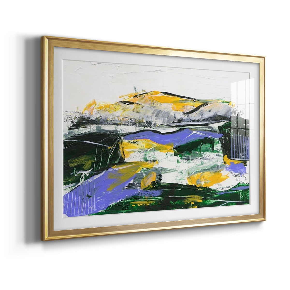 Silent Mountain I Premium Framed Print - Ready to Hang