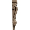 thumbnail image 3 of Ekena Millwork 4 3/4"W x 1 3/4"D x 10"H Small Acanthus Pilaster Wood Corbel, Walnut, 3 of 4